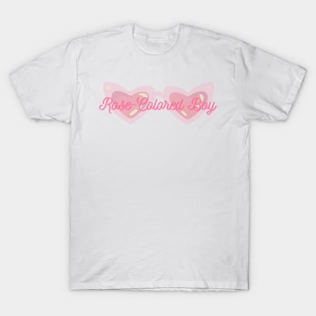 Rose Colored T-Shirt by RexieLovelis